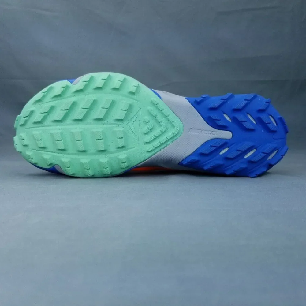 Nike Air Zoom Terra Kiger 7 Trail Mens Running Orange Blue CW6062 800 Sizes 9-13 - Picture 8 of 9